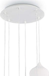 Lampadario-moderno-Ideal-Lux-SOFT-SP6-111841-087818-E14-LED-vetro-metallo-sospensione