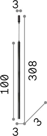 Lampadario-moderno-Ideal-Lux-ULTRATHIN-SP1-BIG-142906-164878-142913-LED-11.5W-metallo-sospensione