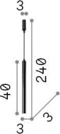 Lampadario-moderno-Ideal-Lux-ULTRATHIN-SP1-SMALL-187662-156699-LED-11.5W-metallo-sospensione