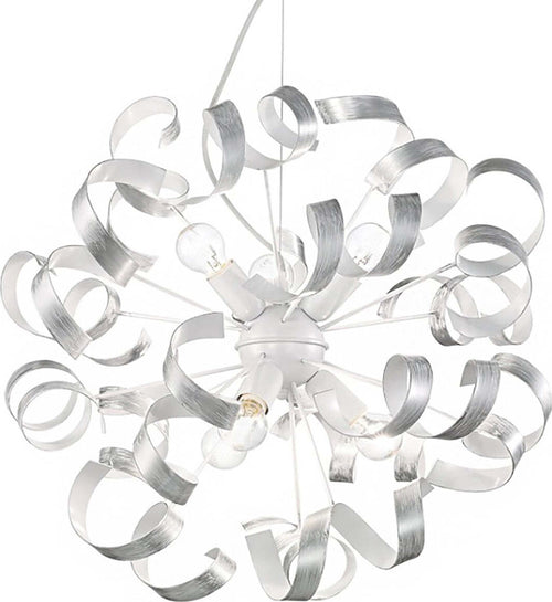 Lampadario-moderno-Ideal-Lux-VORTEX-101613-E14-LED-metallo-sospensione