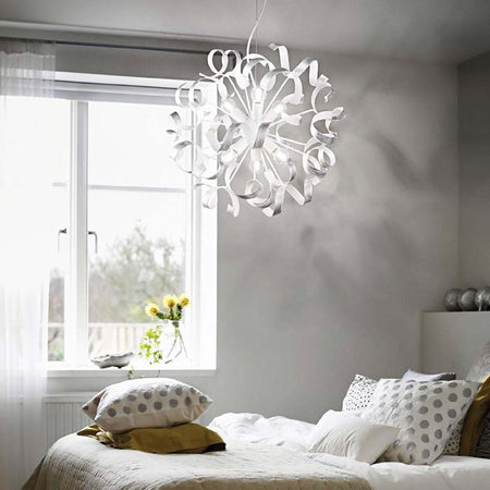 Lampadario-moderno-Ideal-Lux-VORTEX-101613-E14-LED-metallo-sospensione