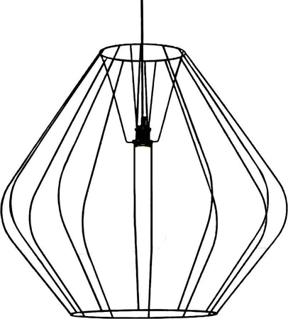 Lampadario-moderno-Illuminando-ANFORA-SP-G-E27-LED-metallo-sospensione-lampada-soffitto
