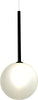 Lampadario-moderno-Illuminando-BOLLE-SP1-NR-G9-LED-metallo-vetro-sospensione