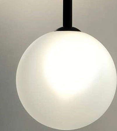 Lampadario-moderno-Illuminando-BOLLE-SP1-NR-G9-LED-metallo-vetro-sospensione