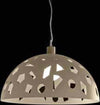 Lampadario-moderno-Illuminando-GEO-SP-C2-LED-sospensione-metallo-taglio-laser-bianco-grigio-sabbia-interni-50CM-E27