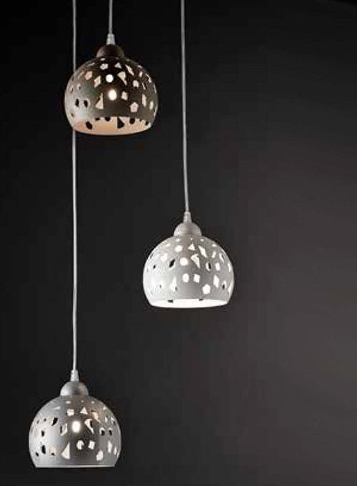 Lampadario-moderno-Illuminando-GEO-SP3-LED-sospensione-metallo-taglio-laser-bianco-grigio-sabbia-interni-40CM-E14