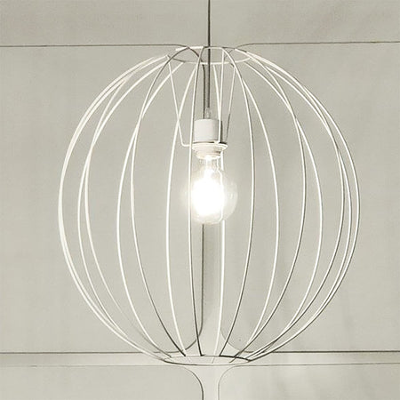 Lampadario-moderno-Illuminando-PALLA-SP-35-E27-LED-metallo-sospensione