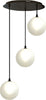 Lampadario-moderno-Illuminando-PALLINA-SP-TO-3-NR-G9-LED-metallo-vetro-sfera-sospensione