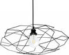 Lampadario-moderno-Illuminando-PENTAGONO-SP-P-E27-LED-metallo-sospensione-lampada-soffitto-gabbia