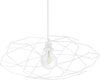 Lampadario-moderno-Illuminando-PENTAGONO-SP-P-E27-LED-metallo-sospensione-lampada-soffitto-gabbia