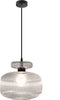 Lampadario-moderno-Illuminando-SP-GRETA-G-TR-E27-LED-vetro-trasparente-sospensione