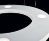 Lampadario-moderno-Illuminando-UFO-SP-6+3-GX53-LED-sospensione-metallo-bianco-sabbia-tondo