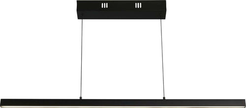 Lampadario-Moderno-Layla-Acciaio-Nero-Alluminio-Led-28,67W-2700-3000-4000K