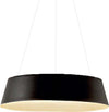 Lampadario-moderno-le-Gea-Luce-JULIETTE-S-2300Lm-nera-alluminio-modulo-led-integrato