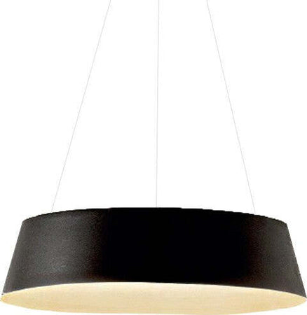Lampadario-moderno-le-Gea-Luce-JULIETTE-S-2300Lm-nera-alluminio-modulo-led-integrato