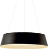Lampadario-moderno-le-Gea-Luce-JULIETTE-S-2300Lm-nera-alluminio-modulo-led-integrato