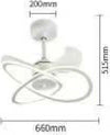 Lampadario Moderno Led Ad Intreccio Con Ventilatore A Soffitto Dimmerabile 60005 Casa, arredamento e bricolage > Illuminazione da interno > Plafoniere per interno > Lampadari Trade Shop italia - Napoli, Commerciovirtuoso.it