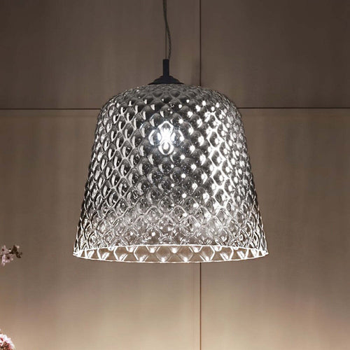 Lampadario-moderno-led-Gea-Luce-ALICE-SP-E27-vetro-sfumato-fumè-lampada-soffitto