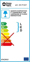 Lampadario-moderno-Linea-Light-Group-OH-P-E27-12107-LED-sospensione-polietilene