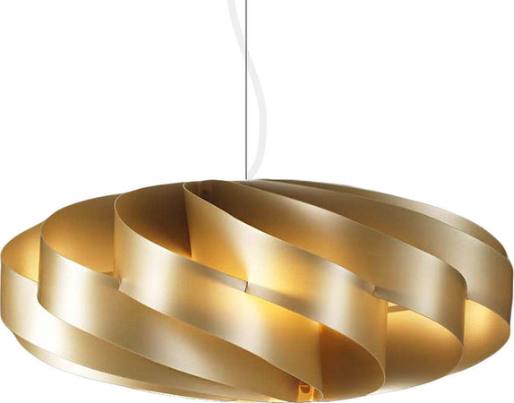 Lampadario-moderno-Linea-Zero-FLAT-S-E27-LED-oro-polilux-sospensione-camerette