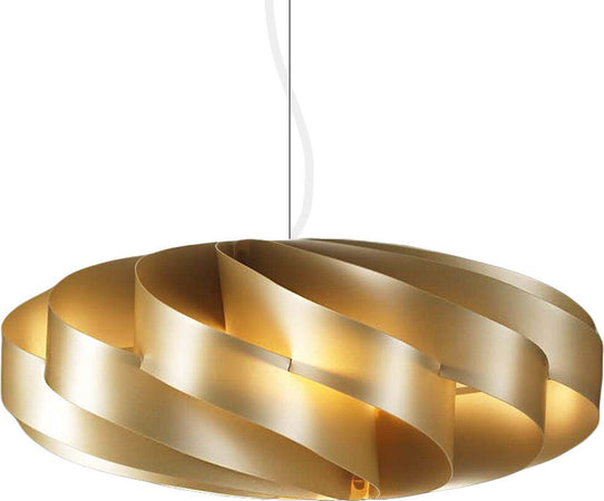 Lampadario-moderno-Linea-Zero-FLAT-S-E27-LED-oro-polilux-sospensione-camerette