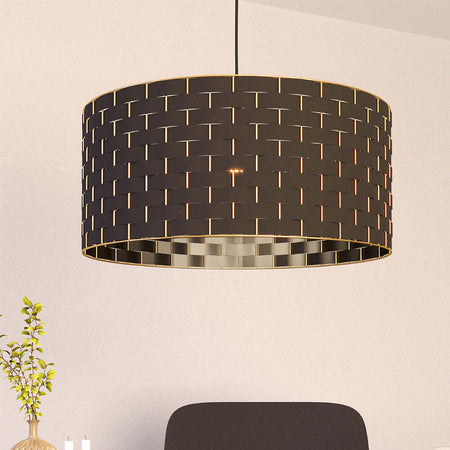 Lampadario-Moderno-Marasales-1-Luce-Acciaio-Nero