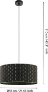 Lampadario-Moderno-Marasales-1-Luce-Acciaio-Nero
