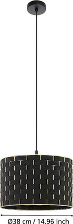 Lampadario-Moderno-Marasales-Piccolo-1-Luce-Acciaio-Nero