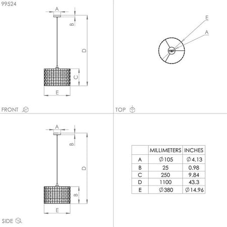 Lampadario-Moderno-Marasales-Piccolo-1-Luce-Acciaio-Nero