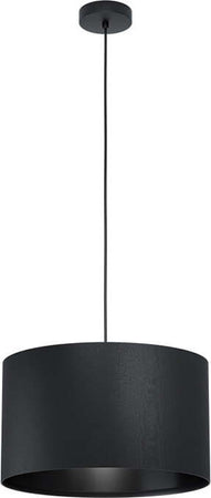Lampadario-Moderno-Maserlo-1-Piccolo-1-Luce-Acciaio-Nero