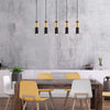 Lampadario-Moderno-Merrygold-Acciaio-Nero-Ambra-5-Luci-Gu10