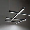 Lampadario-Moderno-Net-Nero-Led-Piccolo