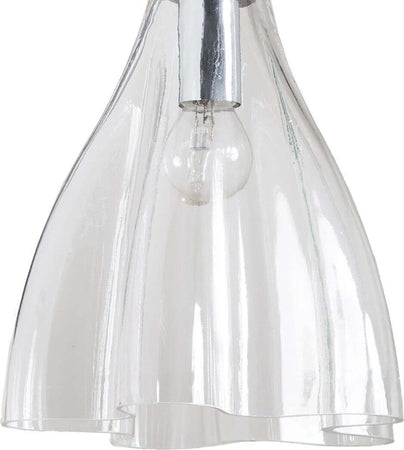 Lampadario-moderno-Padana-Lampadari-CASPER-1110-1-E14-LED-metallo-vetro-cristallo-sospensione
