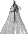 Lampadario-moderno-Padana-Lampadari-CASPER-1110-1-E14-LED-metallo-vetro-cristallo-sospensione