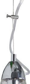 Lampadario-moderno-Padana-Lampadari-CASPER-1110-1-E14-LED-metallo-vetro-cristallo-sospensione
