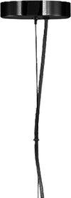 Lampadario-moderno-Padana-Lampadari-GIOKO-1103-6-NE-E27-LED-metallo-vetro-soffiato-sospensione