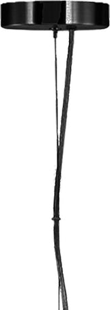 Lampadario-moderno-Padana-Lampadari-GIOKO-1103-6-NE-E27-LED-metallo-vetro-soffiato-sospensione