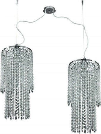 Lampadario-moderno-Padana-Lampadari-TRESOR-217-2-E27-LED-cristallo-sospensione