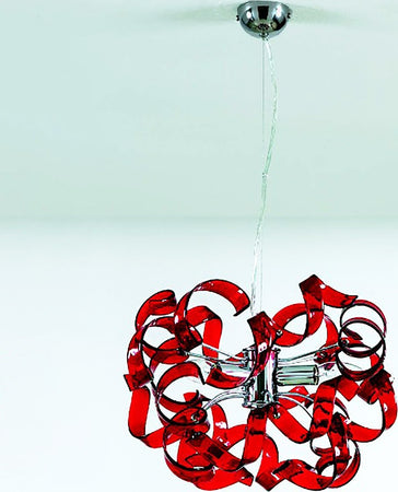 Lampadario-moderno-Padana-Lampadari-TRUDY-273-SP-E14-LED-vetro-sospensione