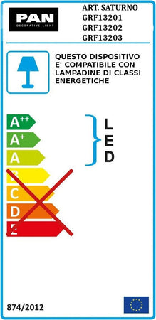 Lampadario-moderno-Pan-International-SATURNO-110-E27-LED-sospensione