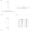 Lampadario-Moderno-Panagria-Led-Alluminio-Rivestito-In-Legno-Nero-E-Marrone