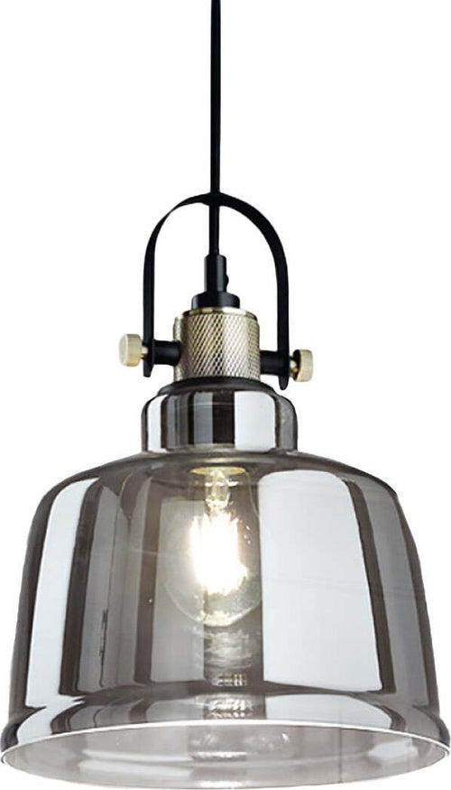 Lampadario-moderno-Perenz-VINTAGE-6840-FU-E27-LED-sospensione-vetro-fumè-calata-interno