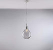 Lampadario-Moderno-Pluvia-Grigio-Fumè-1-Luce-E27