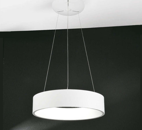Lampadario-moderno-Promoingross-AURORA-S45-WH-1701LM-LED-CCT-dimmerabile-sospensione-lampada-soffitto