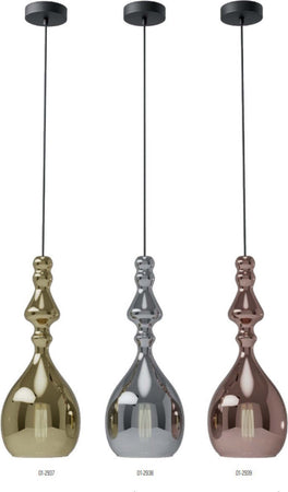 Lampadario-moderno-Redo-Group-AMBIX-2937-2938-2939-E27-LED-vetro-soffiato-sospensione