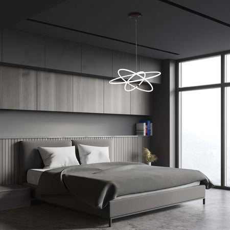 Lampadario-Moderno-Revolve-Acciaio-Bianco-Policarbonato-Nero-Led-59,81W-3000K