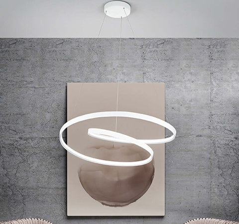 Lampadario-Moderno-Ritmo-Bianco-Led-Piccolo
