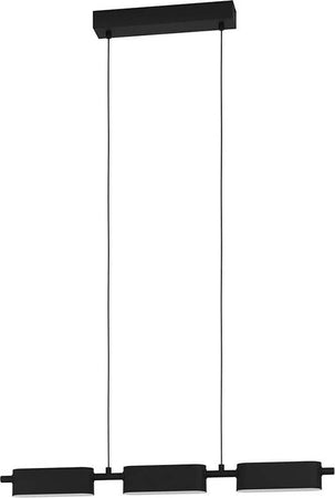 Lampadario-Moderno-Rovira-Led-Alluminio-Nero