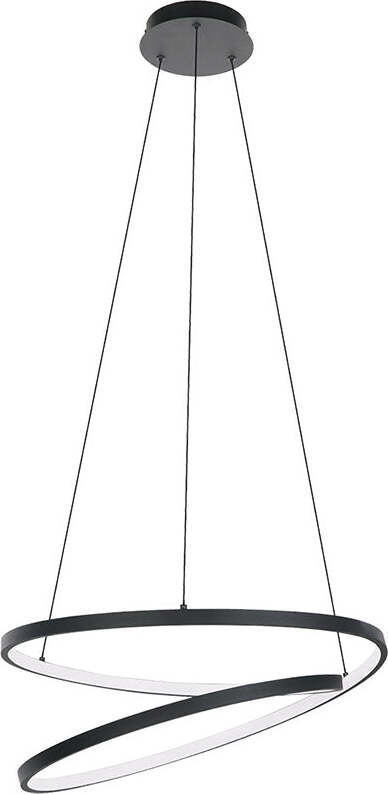 Lampadario-Moderno-Ruotale-Led-Alluminio-Nero