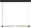 Lampadario-Moderno-Serpente-Acciaio-Bianco-Policarbonato-Nero-Led-15W-2700K
